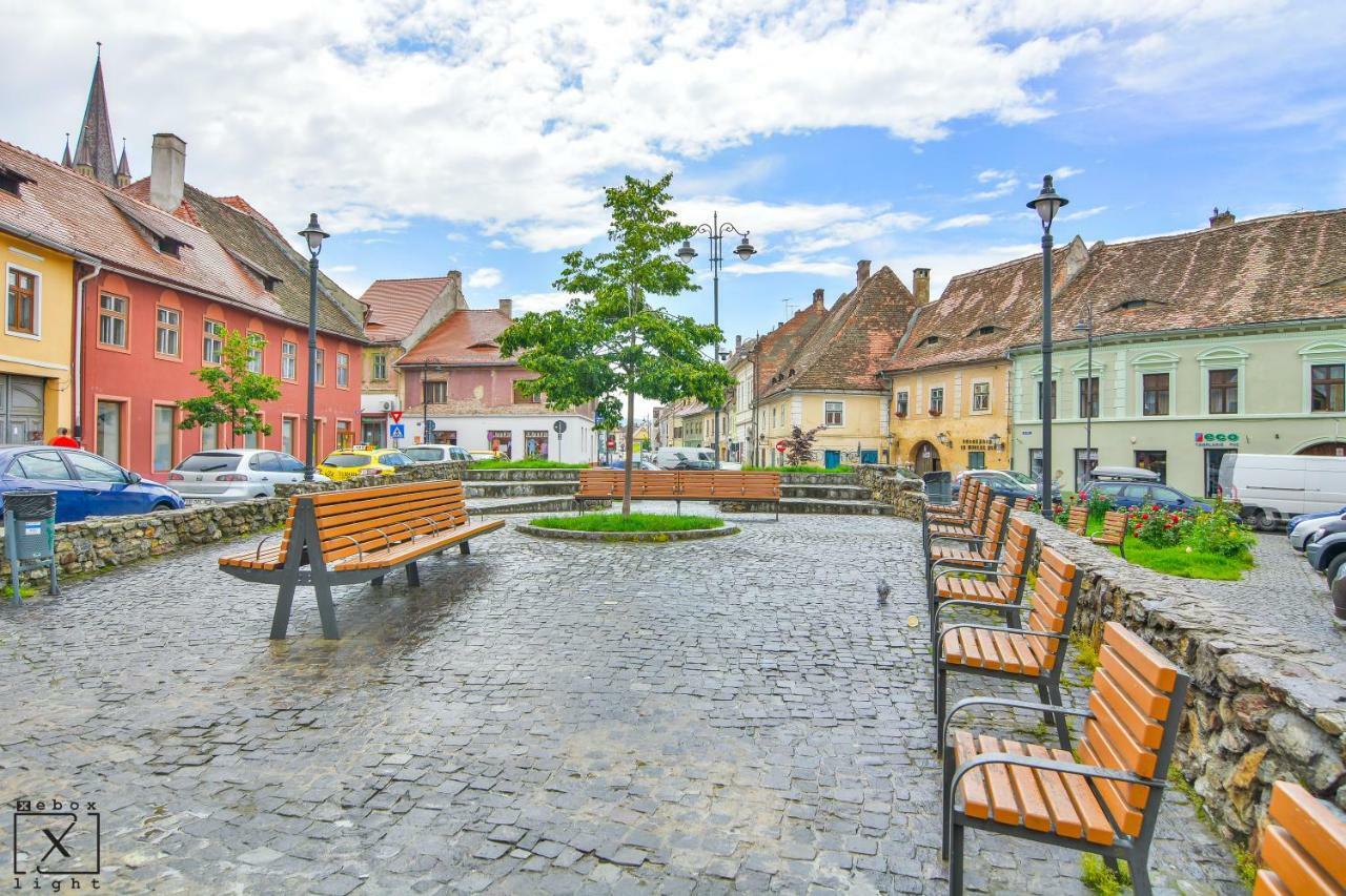 Apartmán Via Del Centro Sibiu Exteriér fotografie